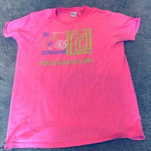 Neon Pink Greek Festival Shirt